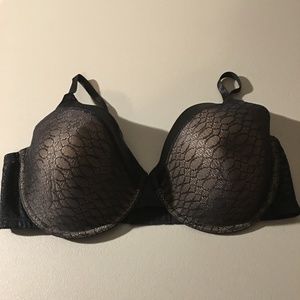 Sweet Nothings by Lilyette Black Lace Bra